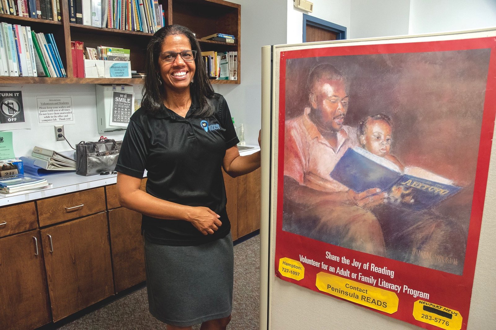 Paula Bazemore, Peninsula READS, top nonprofit Hampton Roads, Giving Back Awards