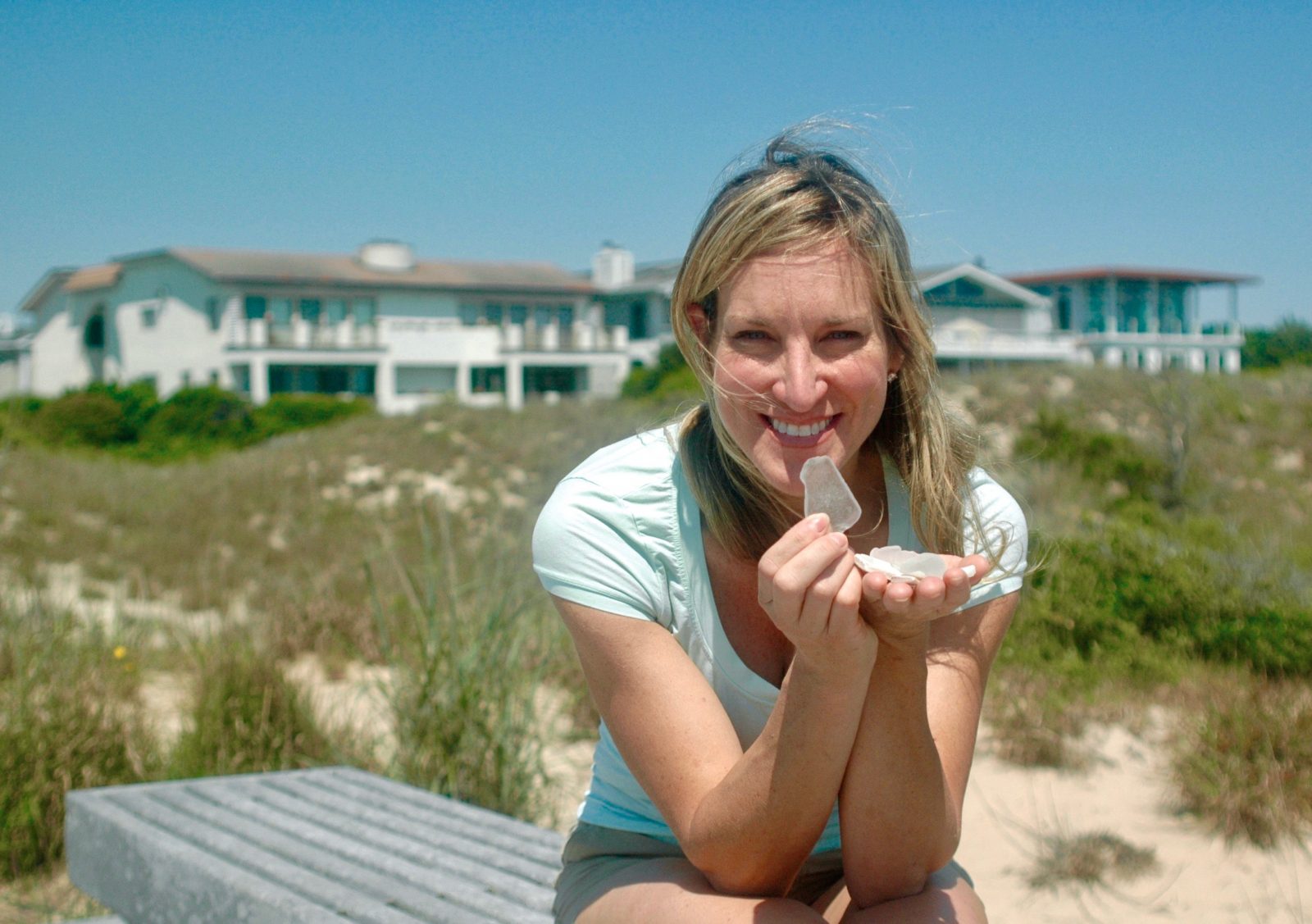 Kara Swensen, sea glass, North End Virginia Beach