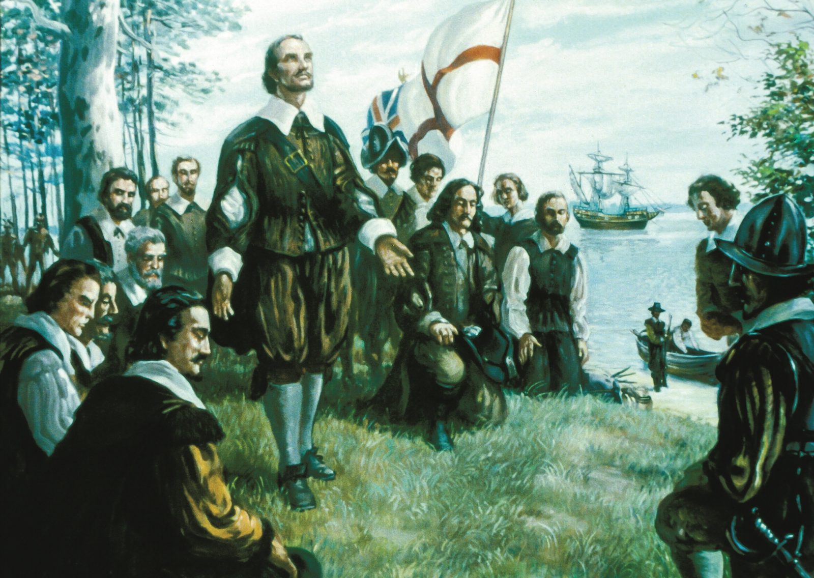 First Thanksgiving by Sidney King